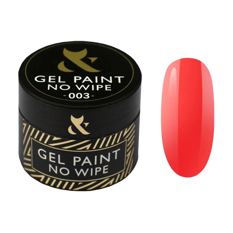 Гель-фарба для нігтів F.O.X Gel Paint No Wipe 003, 5 мл
